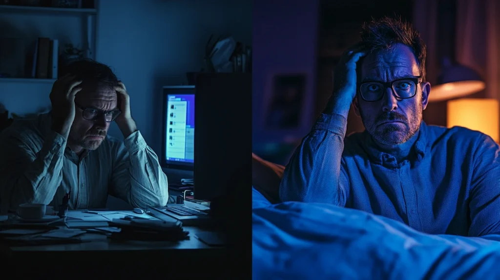 stress and poor sleep cardiovascular health
